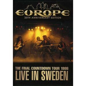Europe - Final Countdown Tour: Live in Sweden 1986  DVD